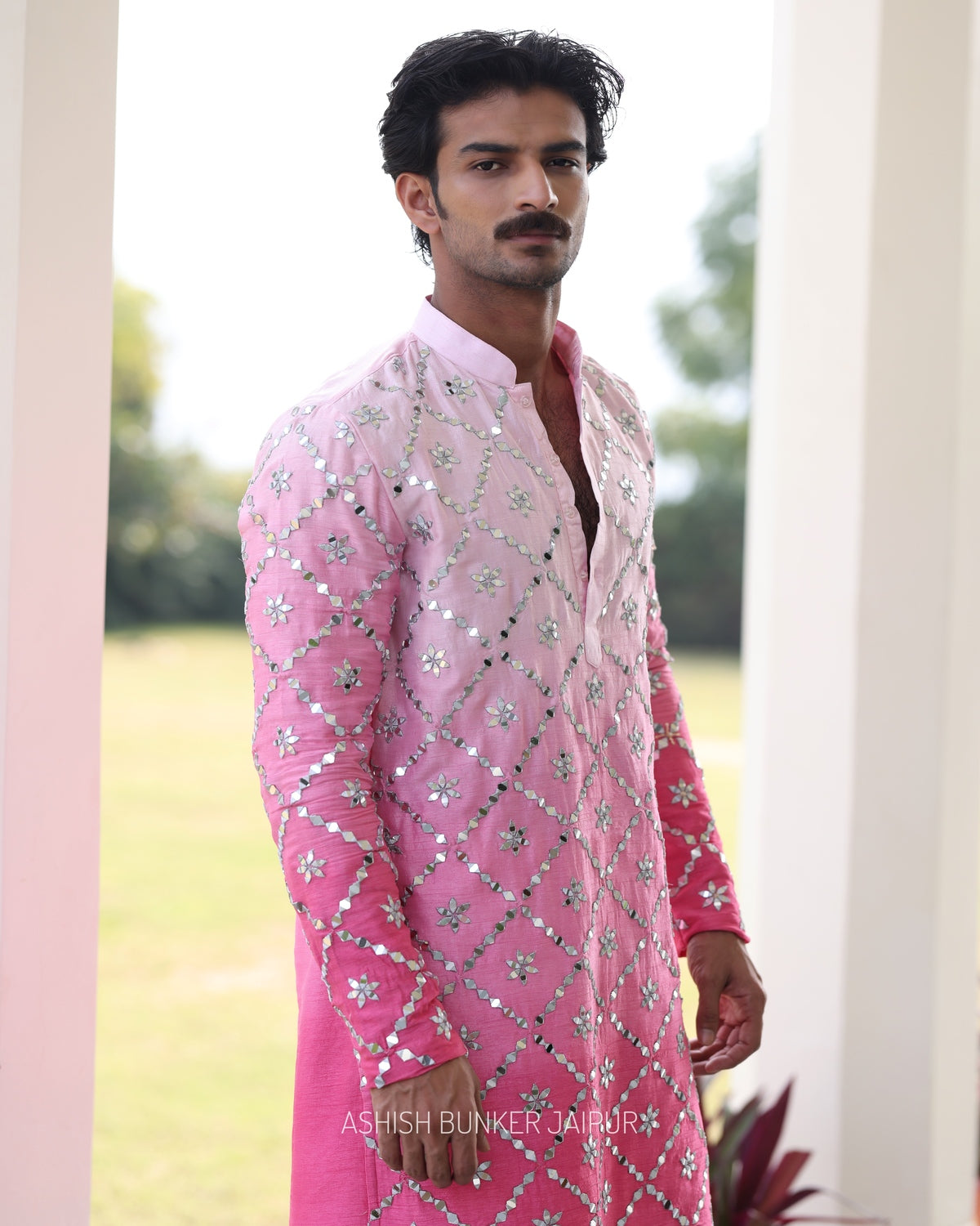 Gulabi Gharana (soft shades of pink)