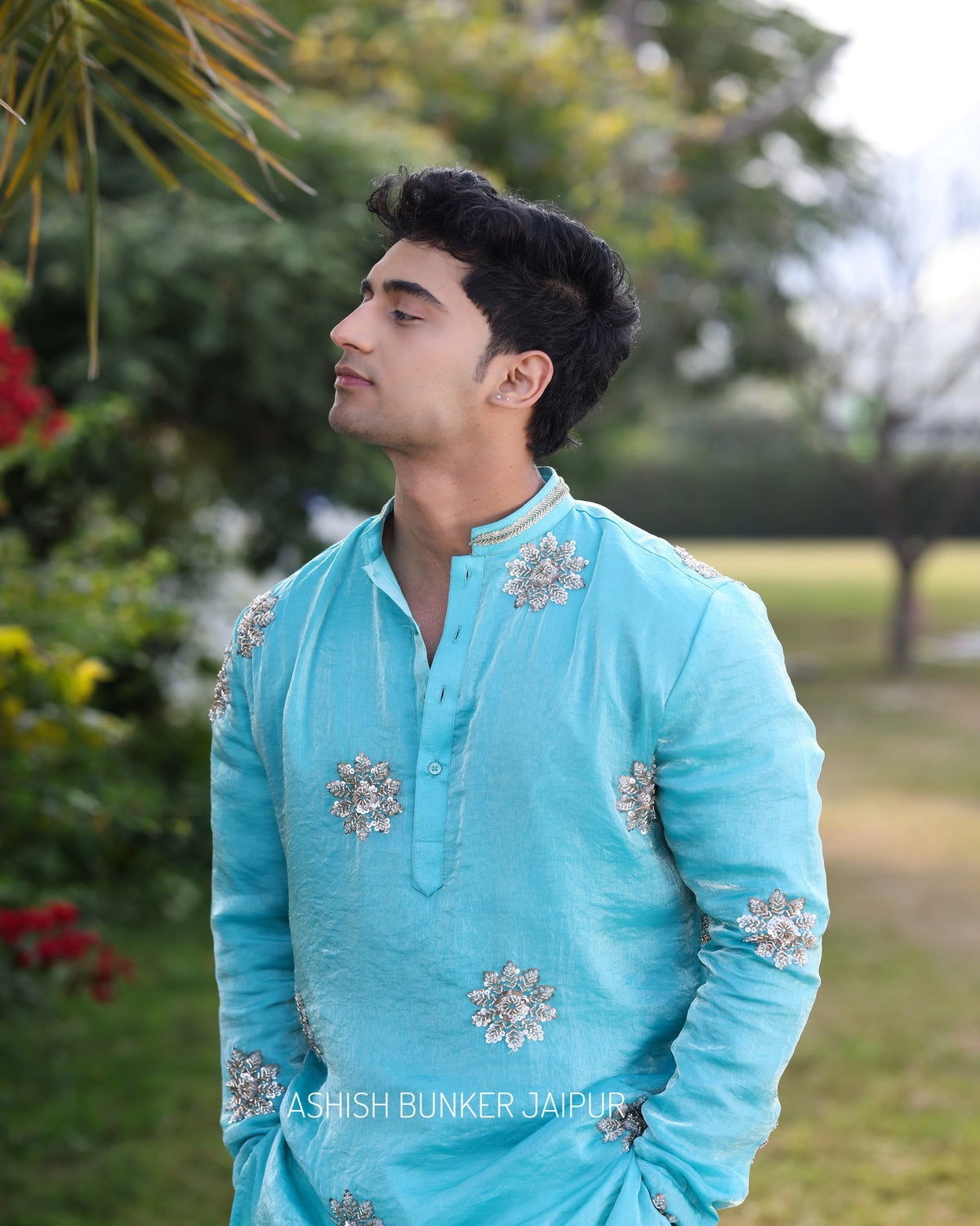 Rang Darbaar Morning Blue