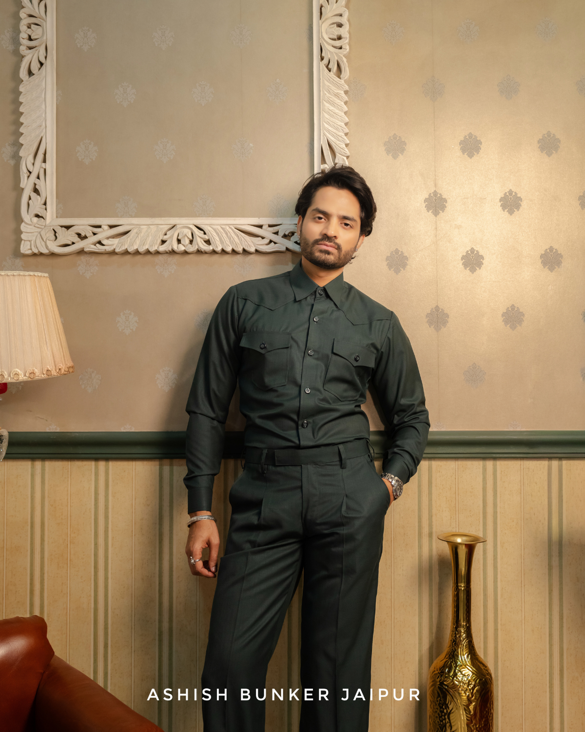 forest green safari Set