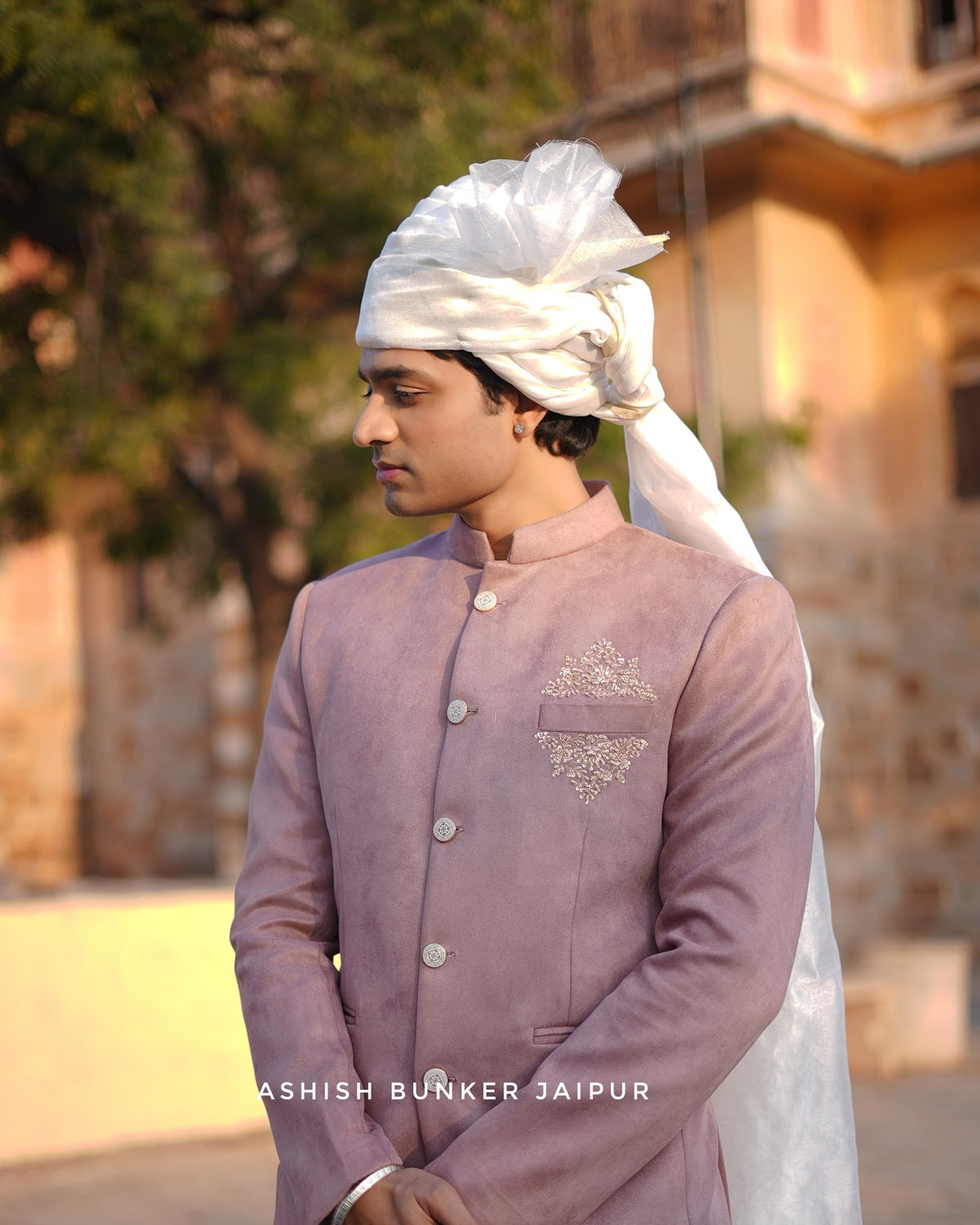 Soft Peach Jodhpuri