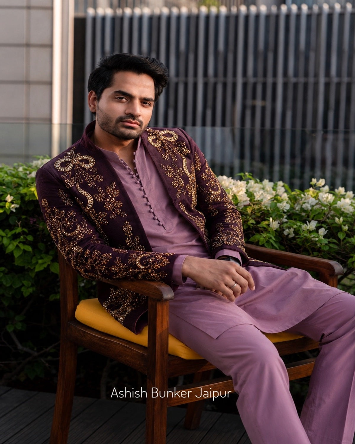 timeless kurta with Jacket